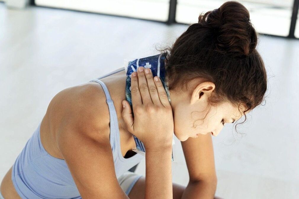 Compresses to the neck to weaken the symptoms of osteochondrosis