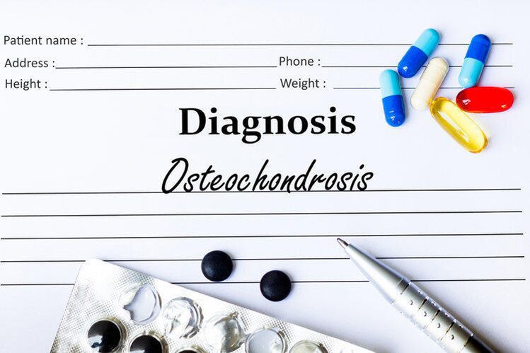 drugs to diagnose osteochondrosis